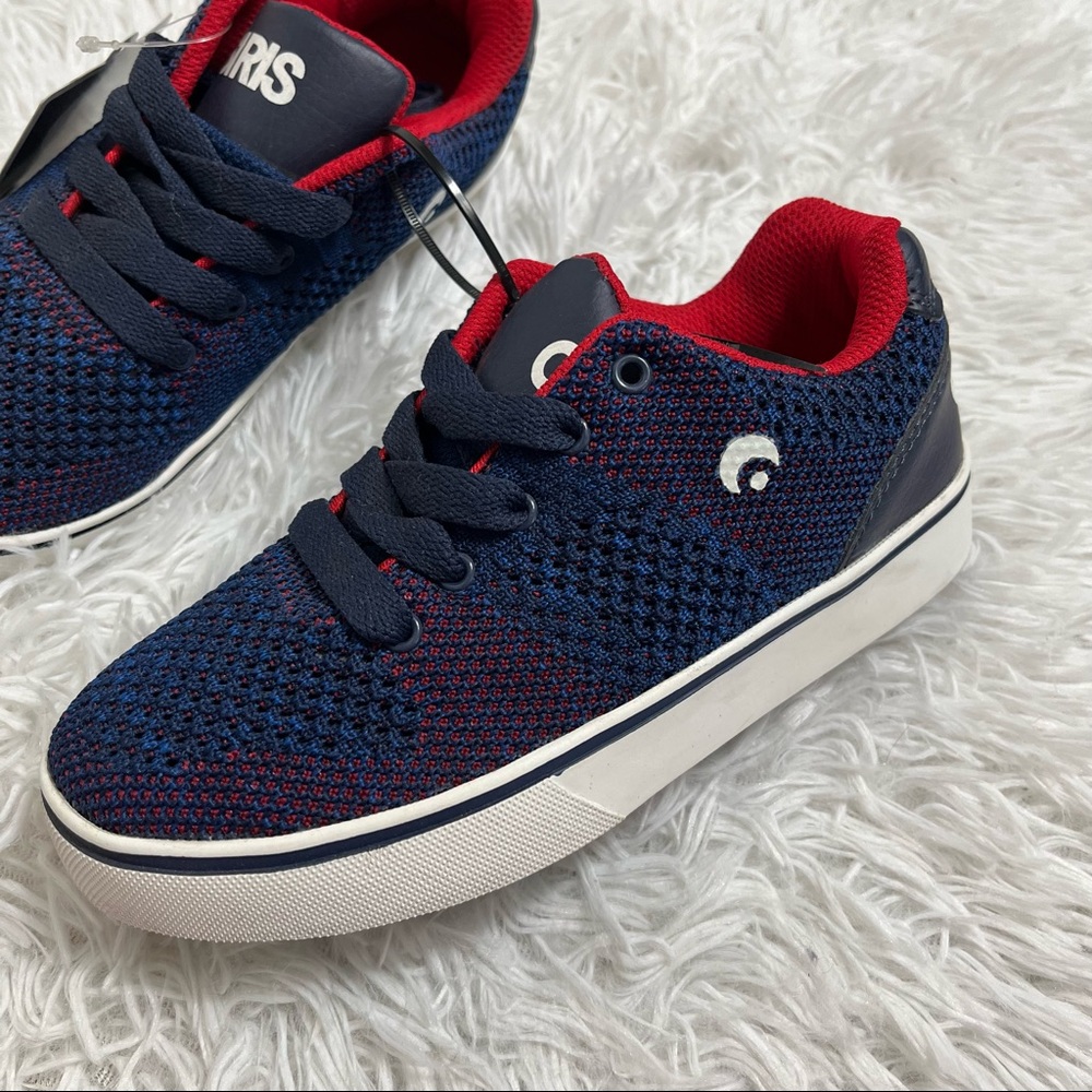 NEW NWT Osiris Skate Shoes Sneakers Tennis Mesh Skater Blue Red Kid Little Boy 1